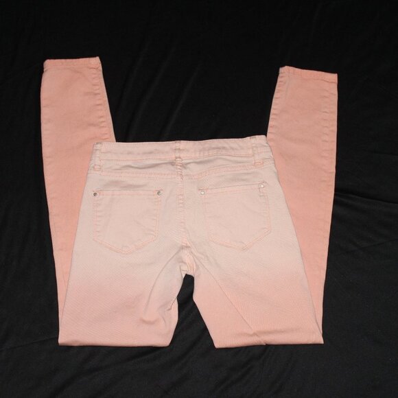 CLUB MONACO Pastel Pink Ombre Skinny jeans - Picture 6 of 8